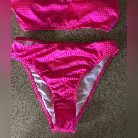 NWOT, SHEIN Hot Pink Bikini Set Size Small - Picture 2 of 7